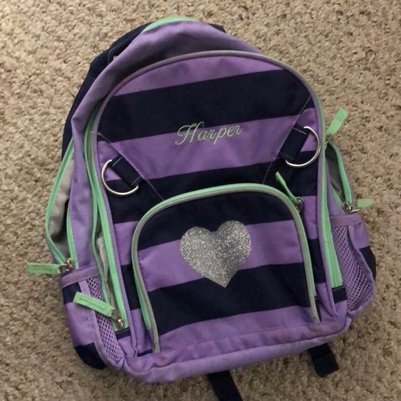 pottery barn book bag